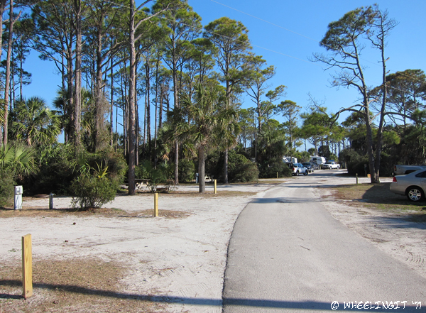 201102 Feb St Joseph Campground (10) Site 25L (JPG)