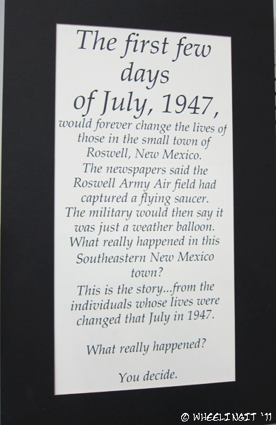 201104 Apr Roswell UFO Museum (13) (JPG)