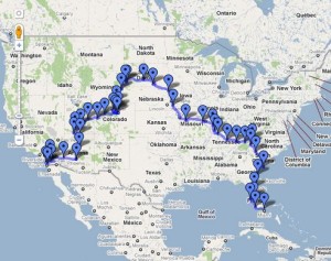 Our 2010 Travel Map
