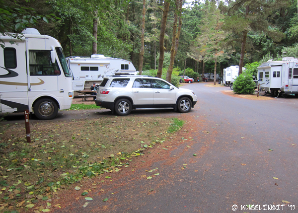 C-20110924 Fort Stevens SP Campground (8) SiteL18 (JPG)