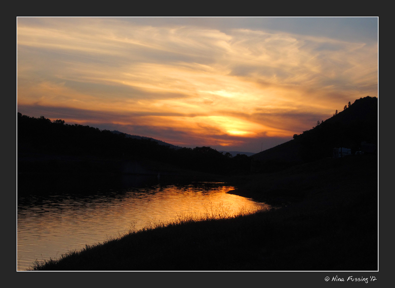 Sunset at Emigrant Lake