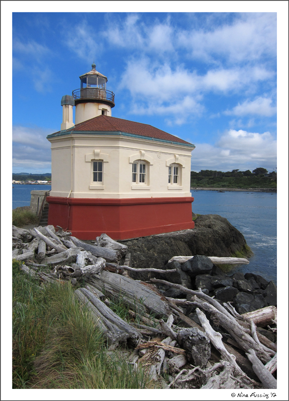The cutest little lighthouse on the coast...