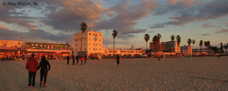Late PM glow at Venice Beach