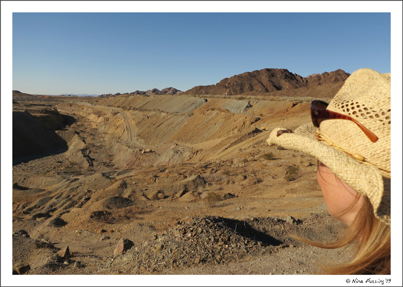 American Gold Mine just west of Yuma