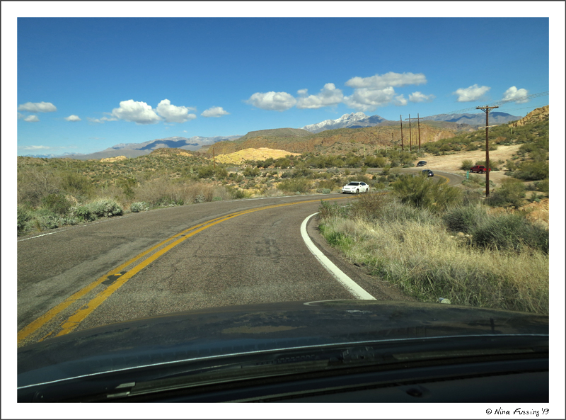 Driving on the Apache Trail