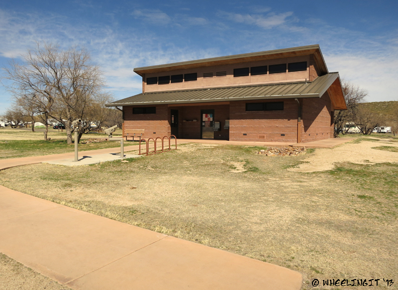 View of facilities in B-loop.