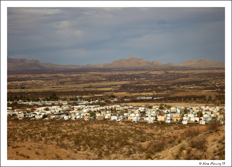 Aerial view of the SKP Park from the back-side hills