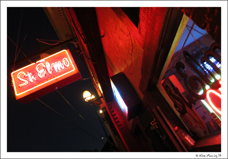 The notorious St.Elmos Bar