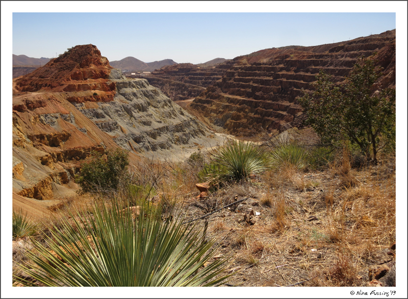 View of Queen Mine from back of the RV park
