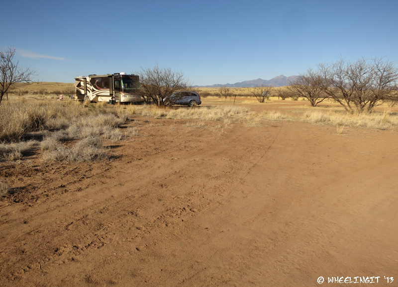 Front view of our site