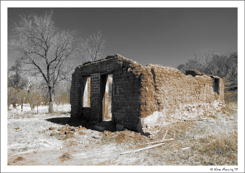 Harshaw Ghost town...at least the ONE building that's left