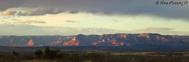 Red rock views from our boondocking site