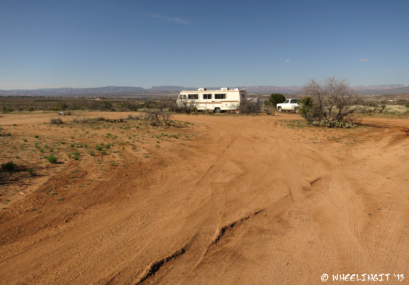 View of another camper further down FS360