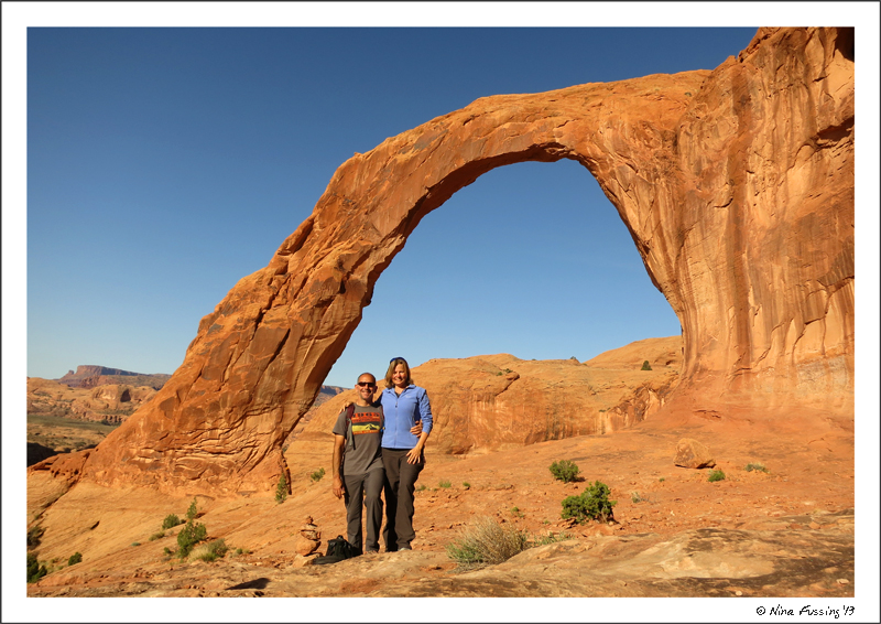All alone at Corona Arch