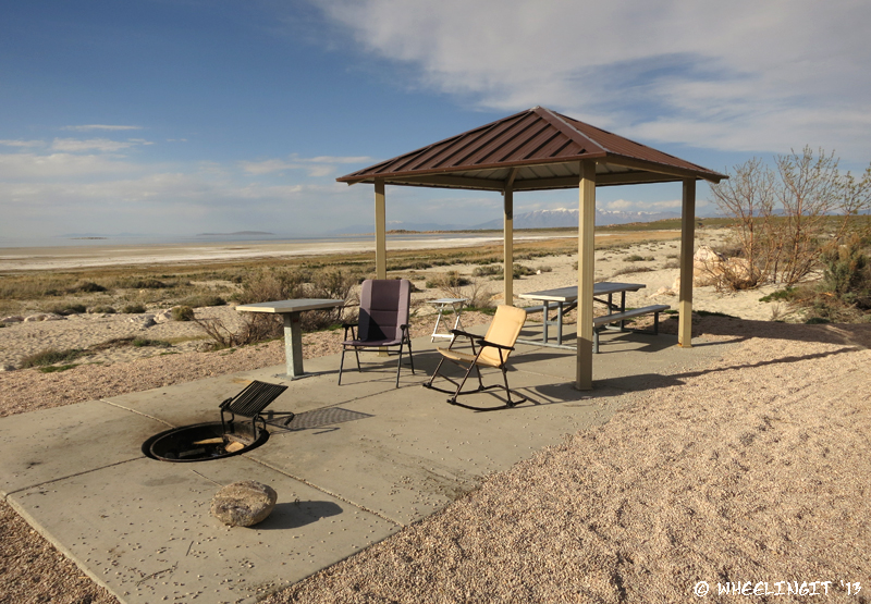 View of typical "sitting area". This is our site #2