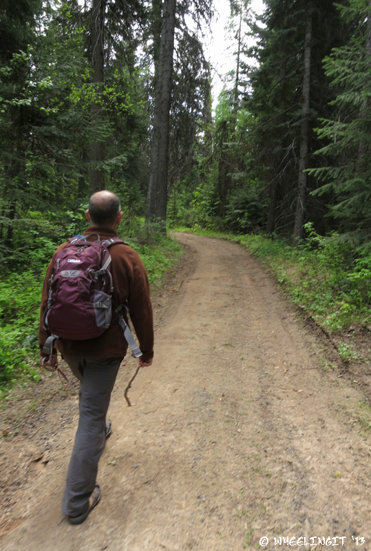 Hiking on the "unofficial" hiking trails