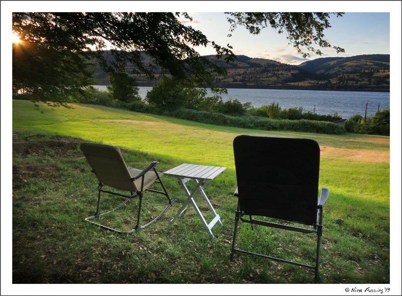 Our new backyard at Memaloose State Park, OR