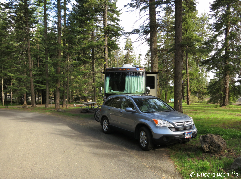 Tucked into the pines in Oregon