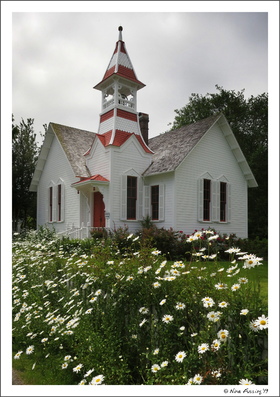 The lovely church at Oysterville