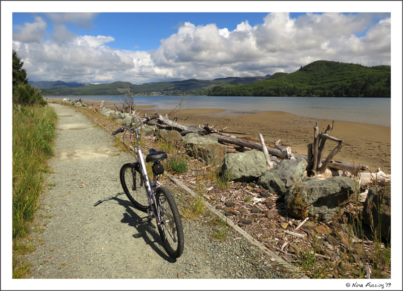Bike-trail at Nehalem Bay State Park