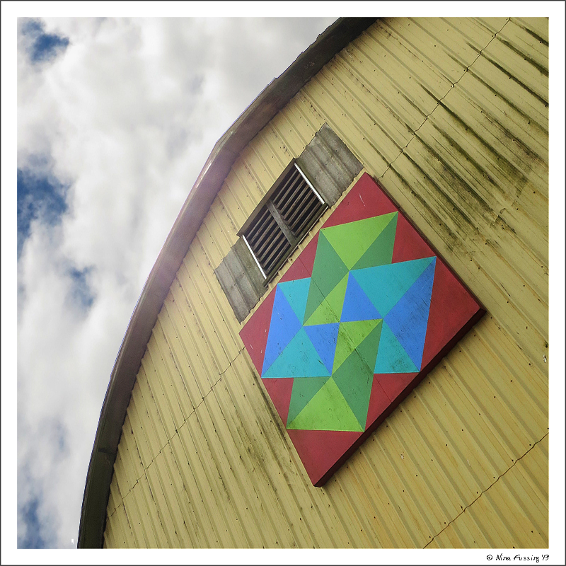 One of the many cool barns on the Quilt Tour