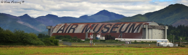 You can camp within sight of the lovely Tilamook Air Museum for only $10/night