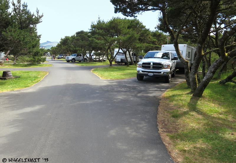 More beach-side sites. Site E40 on right with E38, E36 behind.