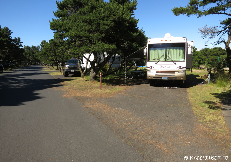 View of C Sites. C8 on right with C10 behind it.