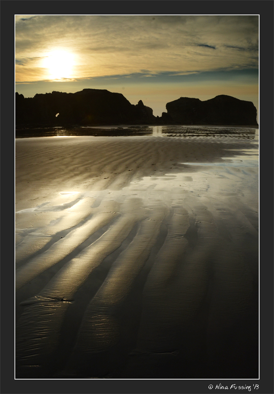 Perfect reflections at low tide