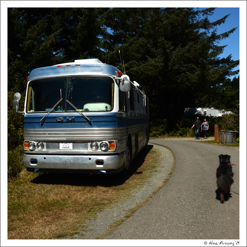 I spy with my little eye...Technomadia's bus!