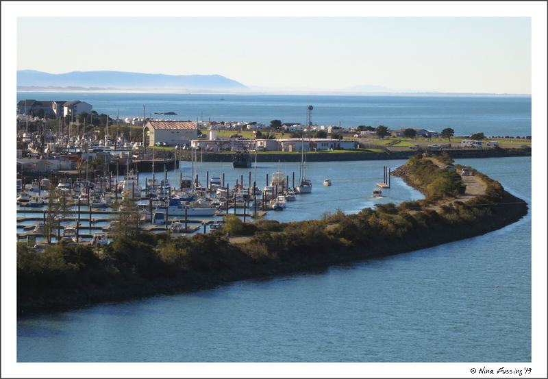 Brookings Harbor in early light