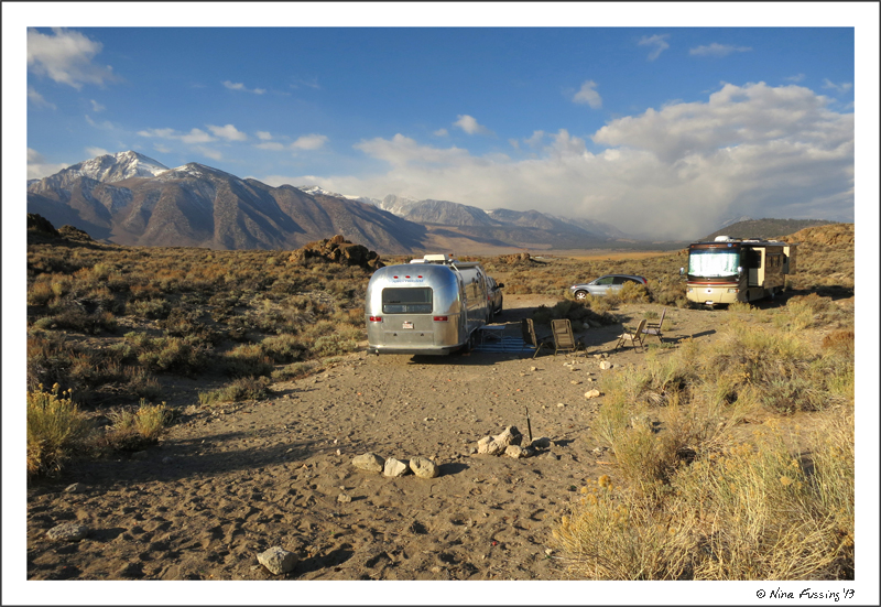 Hanging w/ the Watson's at our new boondocking spot