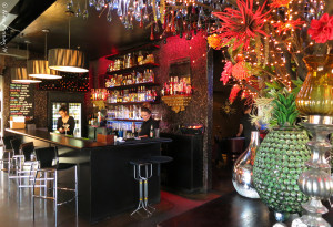 The colorful & classy interior of Elvira