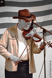 Fiddling away!