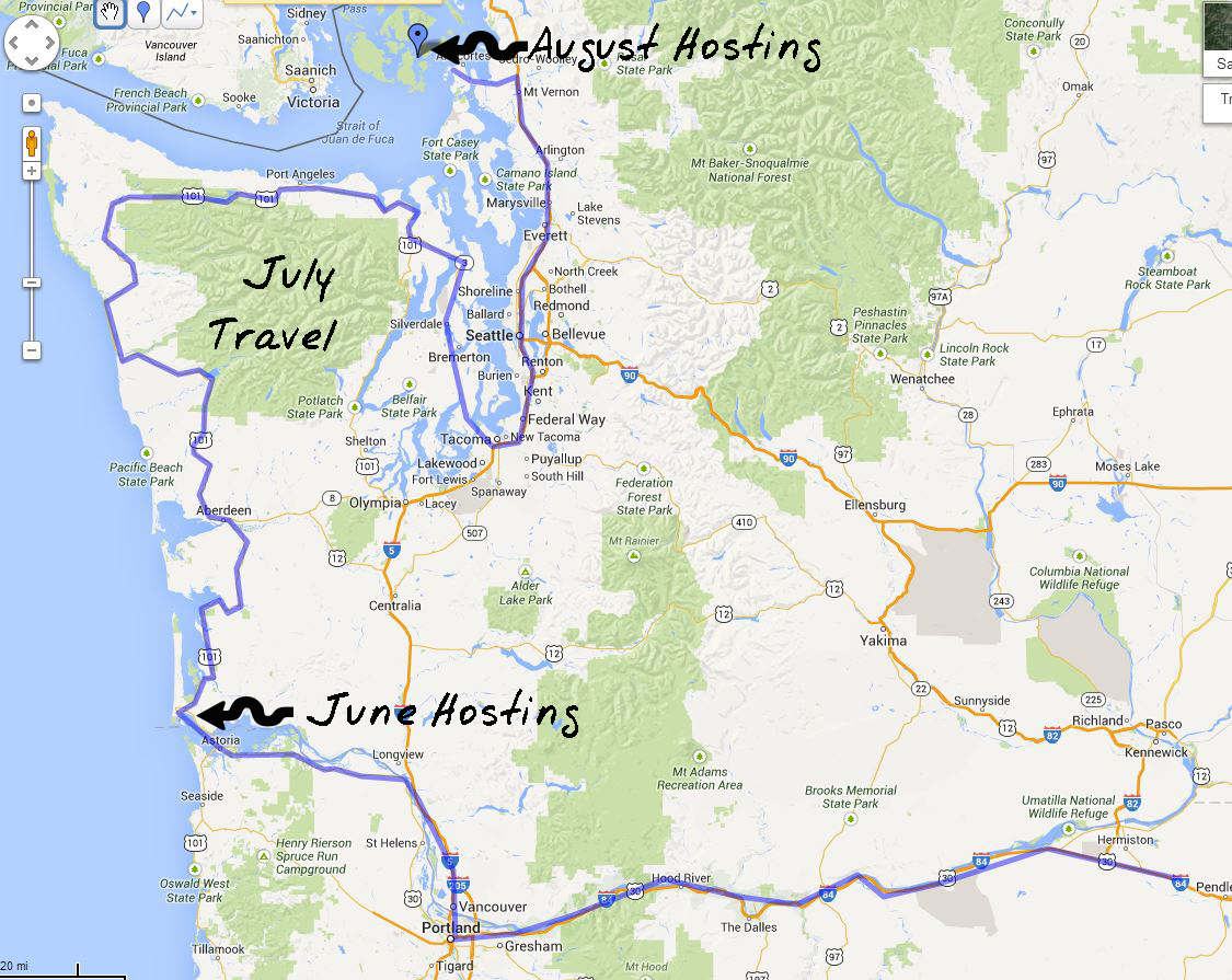 Our summer plans -> suggested stops on the Peninsula anyone?