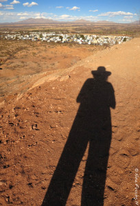 Late afternoon view of SKP Park in Benson, AZ