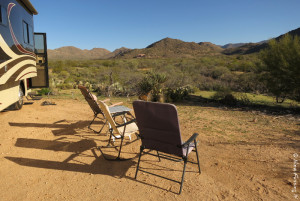 Our new morning cup-o-coffee view...not too shabby, eh?