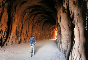 Earthy dark and cool in tunnel #5