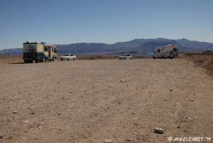 Another view down first fork. This is a very large site and has filled with 2 RVs.
