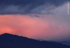 Soon these desert sunsets will be a winter memory...