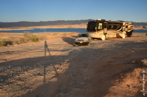 Our sweet new site on Northern Lake Mead, NV