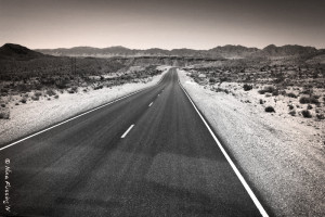 This is some of the loneliest highway in the world...