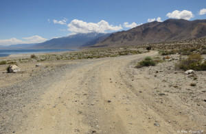 20-Mile -> View down one of the many dirt roads. There is a small pull-through on the lest.