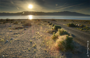 Sunrise at Walker Lake