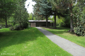 View of facilities in middle of campground.