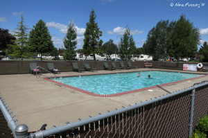 View of pool