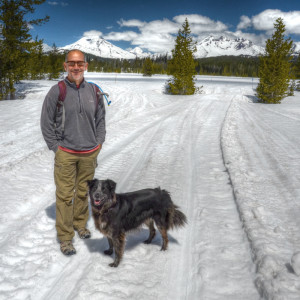 How about that snow? Up by Mt. Bachelor