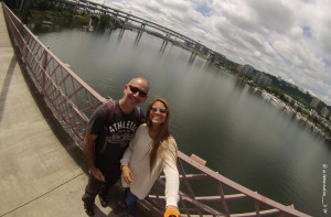 Paul & Alex in Portland. Copyright @alexandra__3