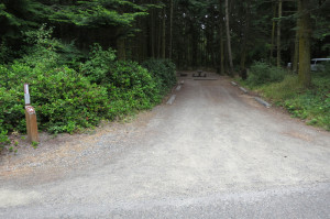 Typical site view of one of the nicer, larger sites. This is #36.