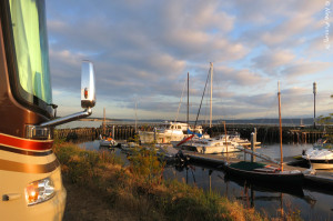 Our new, sweet site at Point Hudson Marina